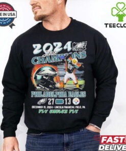 Original 2024 State Champions Philadelphia Eagles 27 Steelers 13 Shirt