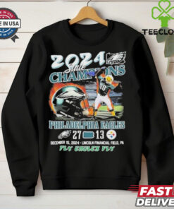 Original 2024 State Champions Philadelphia Eagles 27 Steelers 13 Shirt