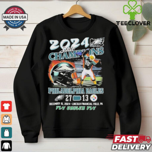 Original 2024 State Champions Philadelphia Eagles 27 Steelers 13 Shirt