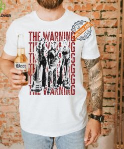 Original 2024 the warning stacked logo white art prints hoodie, sweater, longsleeve, shirt v-neck, t-shirt