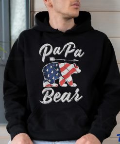 Original 4th Of July Papa Bear American Flag Shirt