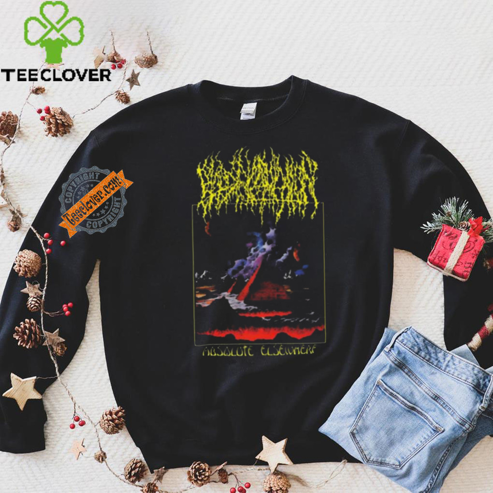 Original Absolute Elsewhere Album T Shirt Original Absolute Elsewhere Album T Shirt