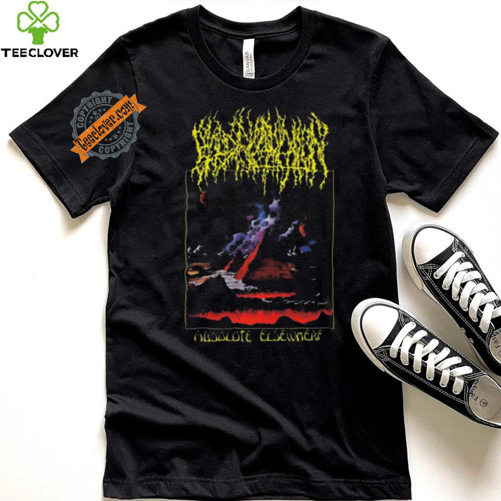 Original Absolute Elsewhere Album T Shirt Original Absolute Elsewhere Album T Shirt