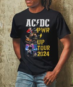 Original Acdc World Tour 2024 Pwr Signatures hoodie, sweater, longsleeve, shirt v-neck, t-shirt