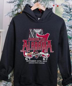 Original Alabama Crimson Tide Win 27 24 Auburn Tigers 2023 Iron Bowl Champions Final Score T Shirt