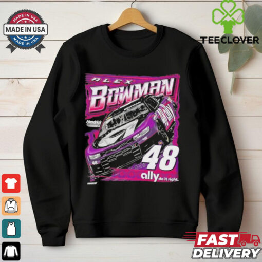 Original Alex Bowman Hendrick Motorsports Team Collection Car T Shirt