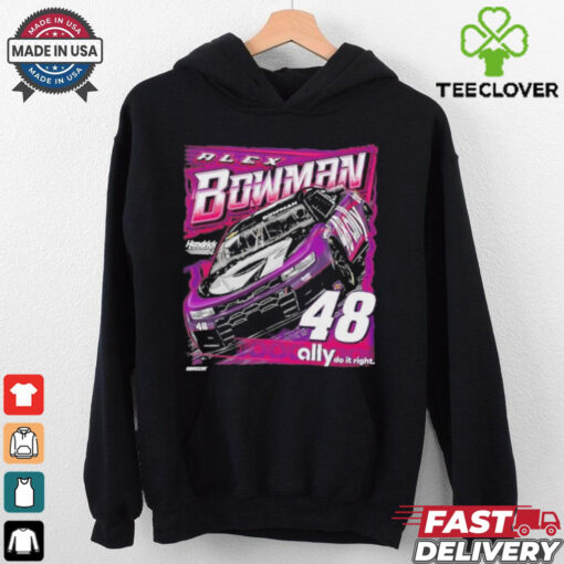 Original Alex Bowman Hendrick Motorsports Team Collection Car T Shirt