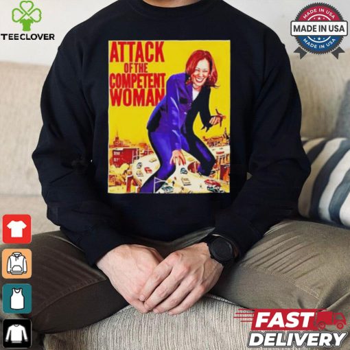 Original Amy Siskind Attack Of The Competent Woman Kamala Harris Shirt