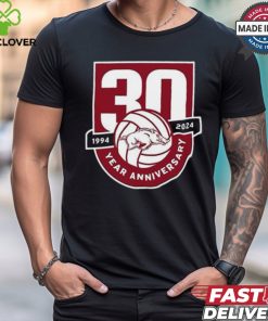 Original Arkansas Razorback Volleyball Celebrating 30 Years 1994 2024 shirt 2 Original Arkansas Razorback Volleyball Celebrating 30 Years 1994 2024 shirt