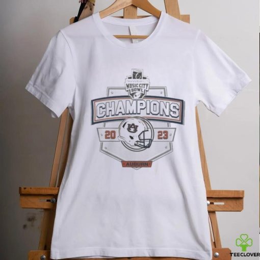 Original Auburn Tigers 2023 Music City Bowl Champions Helmet T Shirt