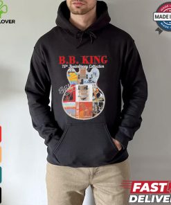 Original B.B. King 75th anniversary collection signatures guitar shirt