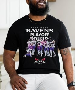 Original Baltimore Ravens Playoff Bound Playoffs Secured Don’t Blink T Shirt