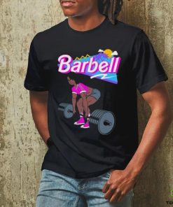 Original Barbie lifting barbell hoodie, sweater, longsleeve, shirt v-neck, t-shirt