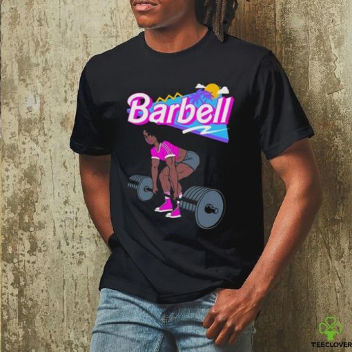 Original Barbie lifting barbell hoodie, sweater, longsleeve, shirt v-neck, t-shirt