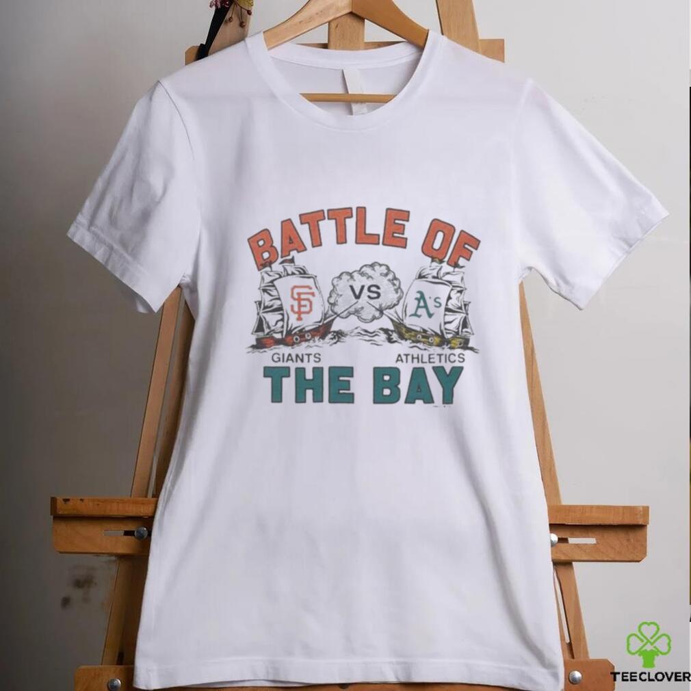 Original Battle Of The Bay Giants Vs Athletics 2023 T shirt Original Battle Of The Bay Giants Vs Athletics 2023 T shirt