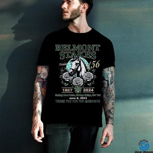Original Belmont Stakes 156 Thank You For The Memories 2024 Shirts
