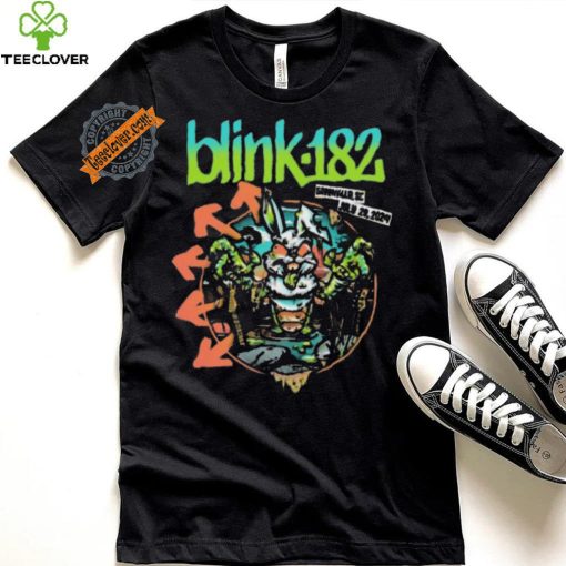 Original Blink 182 Greenville SC July 29 2024 Tour Shirt