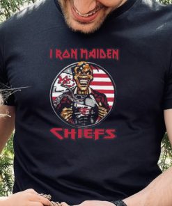 Original Blood Inside Me Iron Maiden Kansas City Chiefs T Shirt