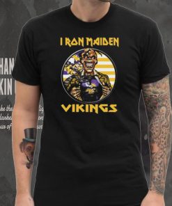 Original Blood Inside Me Iron Maiden Minnesota Vikings T Shirt