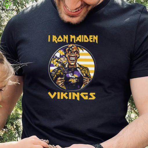 Original Blood Inside Me Iron Maiden Minnesota Vikings T Shirt