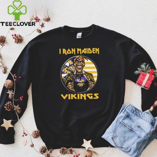 Original Blood Inside Me Iron Maiden Minnesota Vikings T Shirt