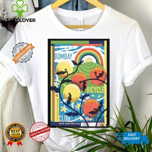 Original Bombay bicycle club baldersby park uk jul 27 2024 poster hoodie, sweater, longsleeve, shirt v-neck, t-shirt