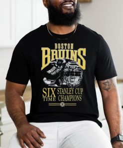 Original Boston Bruins Six Time Stanley Cup Champions Shirt