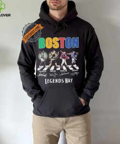Original Boston Celtics Bruins Red Sox New England Patriots The Legends Way T Shirt