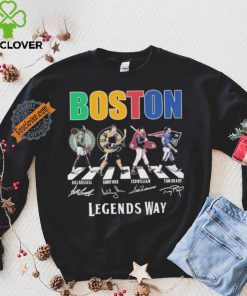 Original Boston Celtics Bruins Red Sox New England Patriots The Legends Way T Shirt