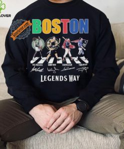 Original Boston Celtics Bruins Red Sox New England Patriots The Legends Way T Shirt