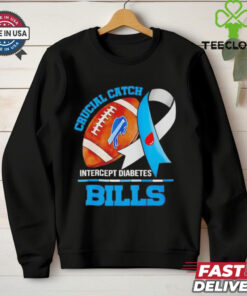 Original Buffalo Bills crucial catch intercept diabetes hoodie, sweater, longsleeve, shirt v-neck, t-shirt