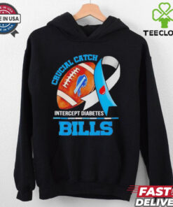 Original Buffalo Bills crucial catch intercept diabetes hoodie, sweater, longsleeve, shirt v-neck, t-shirt