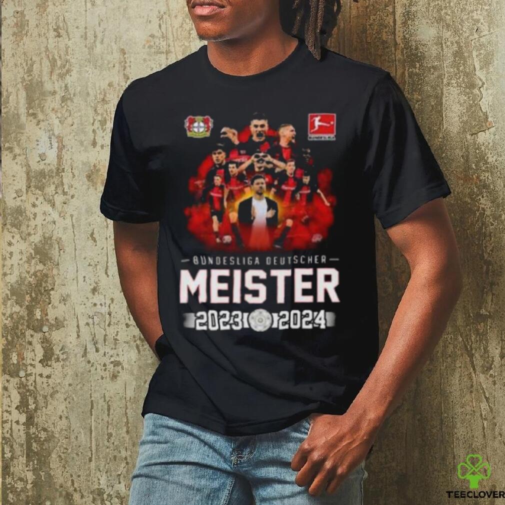 Original Bundesliga Deutscher Meister Bayer 04 Leverkusen 2023 2024 Unisex T Shirt Original Bundesliga Deutscher Meister Bayer 04 Leverkusen 2023 2024 Unisex T Shirt