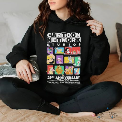 Original Cartoon Network Studios 29th Anniversary 1994 2023 thank You for the memories shirt