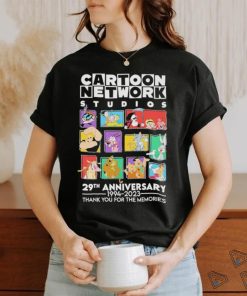 Original Cartoon Network Studios 29th Anniversary 1994 2023 thank You for the memories shirt 1 Original Cartoon Network Studios 29th Anniversary 1994 2023 thank You for the memories shirt