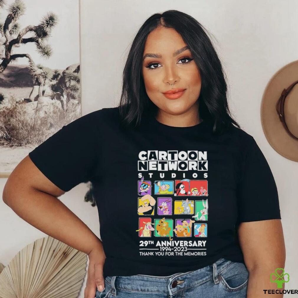 Original Cartoon Network Studios 29th Anniversary 1994 2023 thank You for the memories shirt Original Cartoon Network Studios 29th Anniversary 1994 2023 thank You for the memories shirt