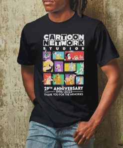 Original Cartoon Network Studios 29th Anniversary 1994 2023 thank You for the memories shirt 3 Original Cartoon Network Studios 29th Anniversary 1994 2023 thank You for the memories shirt