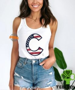 Original Chicago Cubs C logo x Flag of the United States shirt 1 Original Chicago Cubs C logo x Flag of the United States shirt