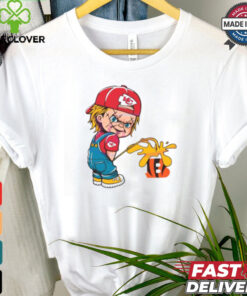 Original Chucky Chiefs piss on cincinnati bengals shirt 2 Original Chucky Chiefs piss on cincinnati bengals shirt