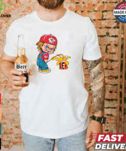 Original Chucky Chiefs piss on cincinnati bengals shirt 3 Original Chucky Chiefs piss on cincinnati bengals shirt