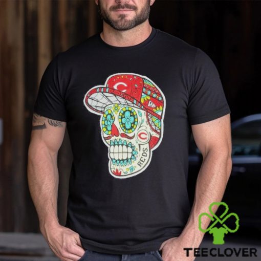 Original Cincinnati Reds Sugar Skulls T Shirt