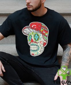 Original Cincinnati Reds Sugar Skulls T Shirt