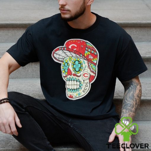 Original Cincinnati Reds Sugar Skulls T Shirt