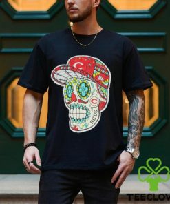 Original Cincinnati Reds Sugar Skulls T Shirt