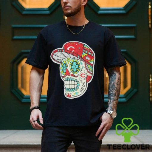 Original Cincinnati Reds Sugar Skulls T Shirt