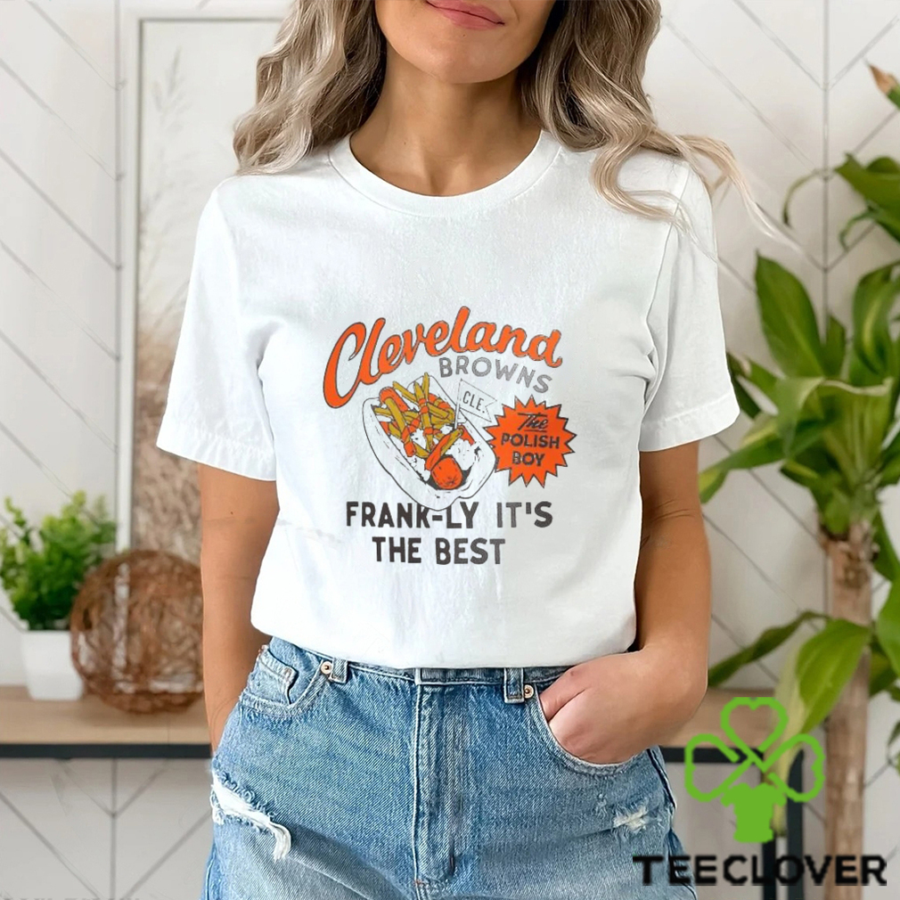 Cleveland Browns the polish boy frankly it's the best guy fieri's  flavortown shirt, hoodie, sweater, long sleeve and tank top