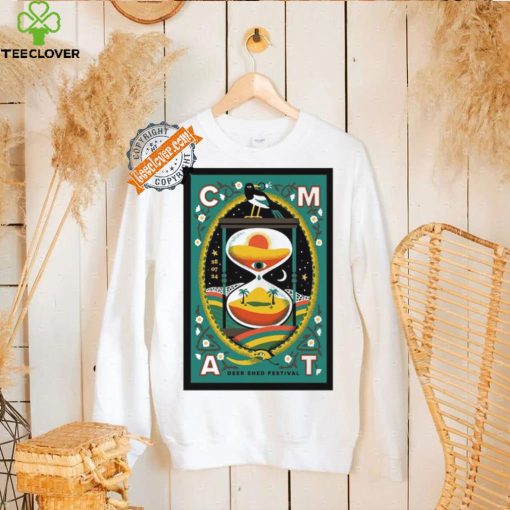 Original Cmat jul 28 2024 deer shed festival poster hoodie, sweater, longsleeve, shirt v-neck, t-shirt