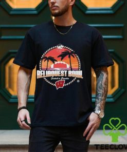 Original College Football Bowl Games 2023 24 2024 Reliaquest Bowl Wisconsin Badgers Football In Paradise Classic T Shirt 2 Original College Football Bowl Games 2023 24 2024 Reliaquest Bowl Wisconsin Badgers Football In Paradise Classic T Shirt