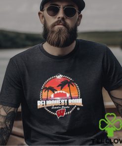 Original College Football Bowl Games 2023 24 2024 Reliaquest Bowl Wisconsin Badgers Football In Paradise Classic T Shirt 3 Original College Football Bowl Games 2023 24 2024 Reliaquest Bowl Wisconsin Badgers Football In Paradise Classic T Shirt
