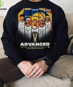 Original Congratulations Indiana Pacers Advance To NBA In Season Tournament Semifinals shirt